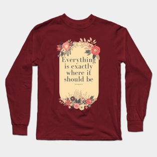 Enneagram 6 Self Love Affirmation Quote Long Sleeve T-Shirt